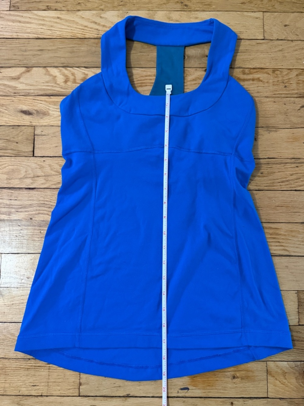Lululemon Scoop Neck Tank in Beaming Blue - approx. size medium-large - Picture 4 of 10